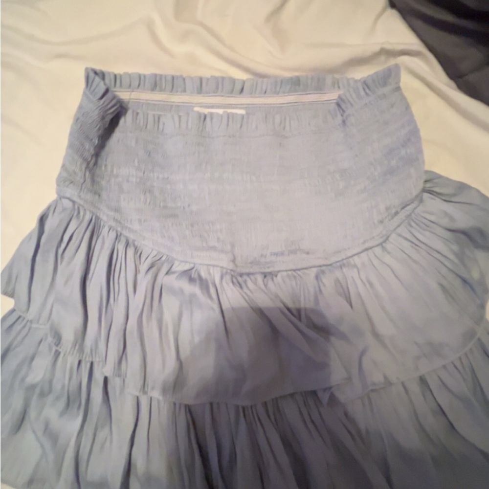 Light Blue Skirt